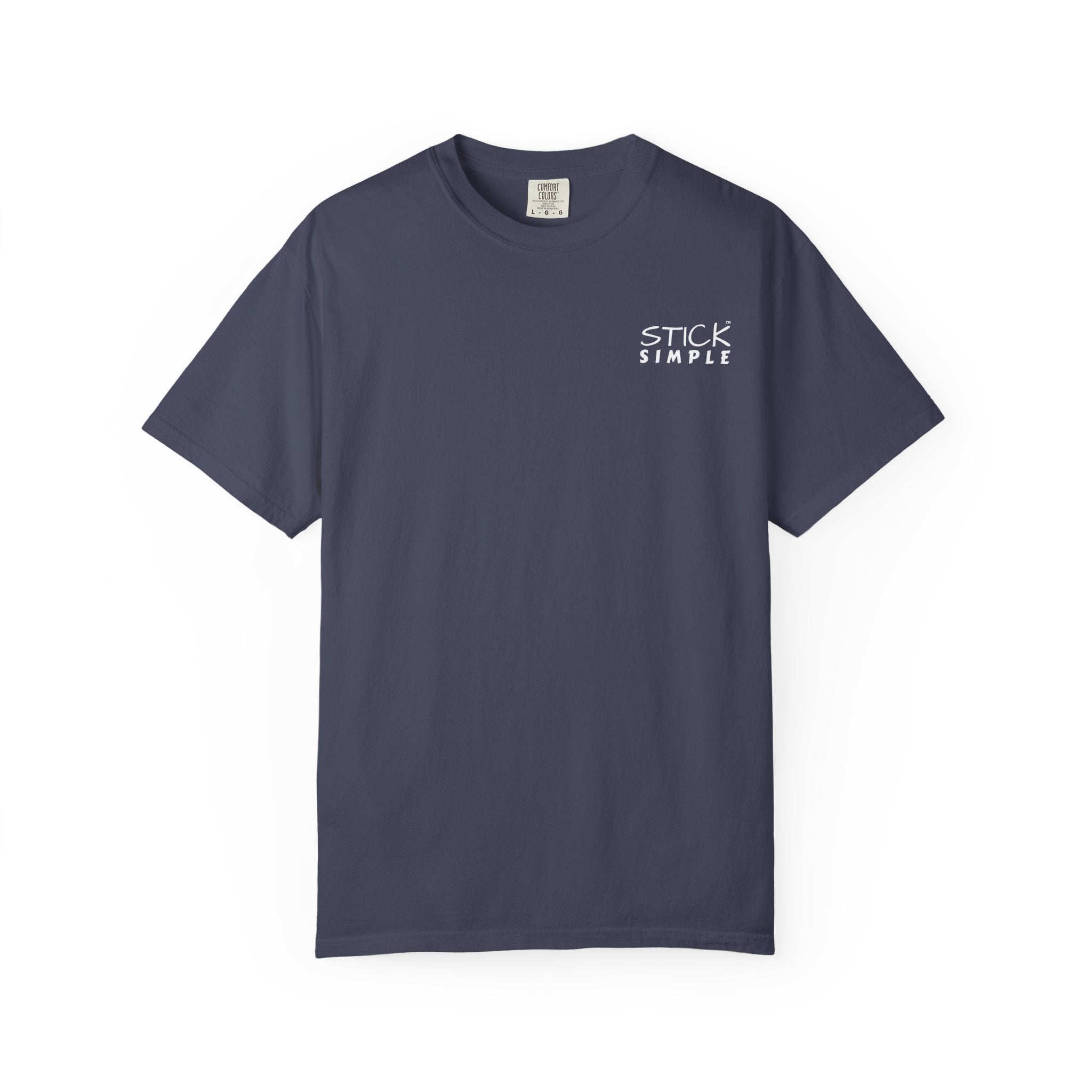 Denim Heavyweight Cotton Tee | Light The World