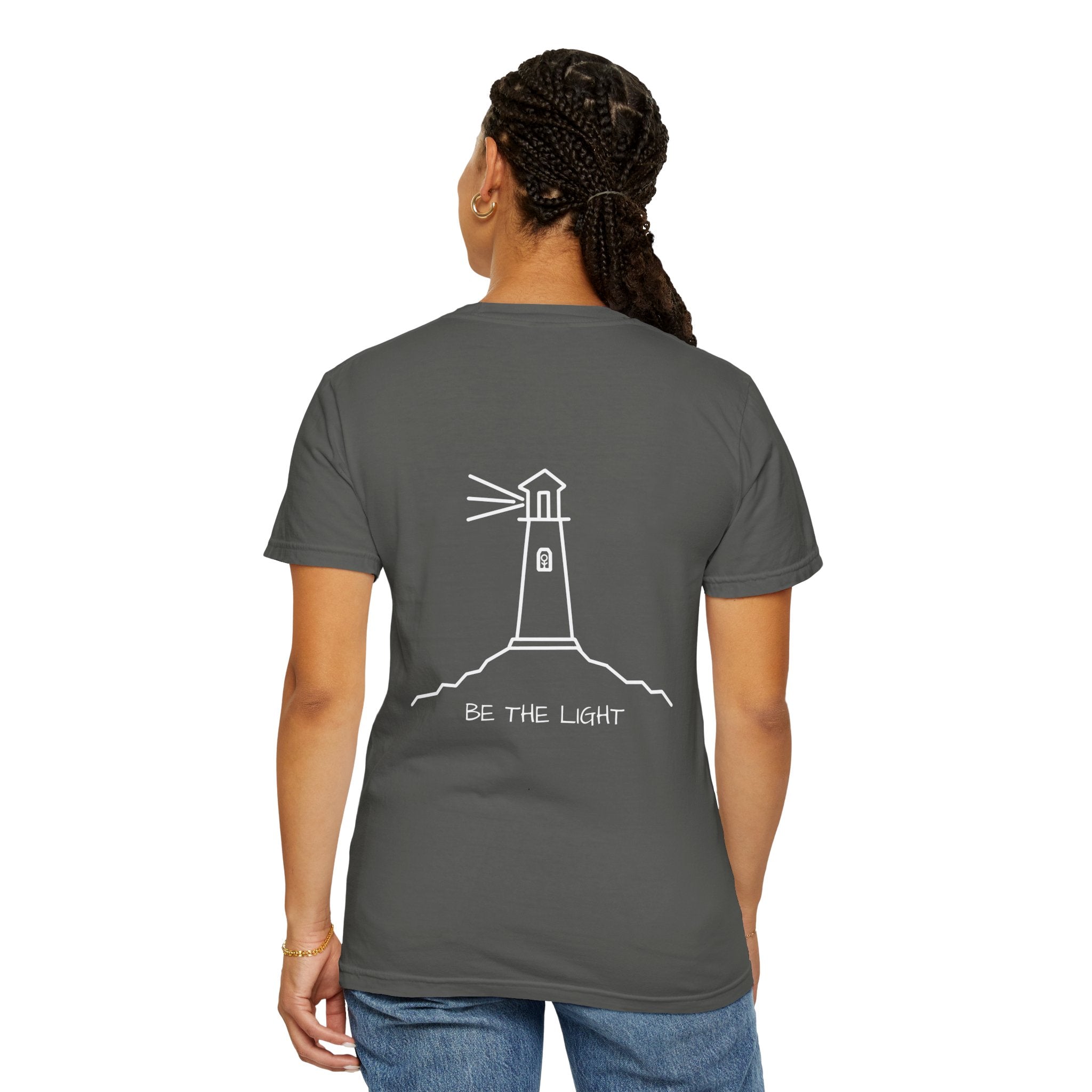 Pepper Heavyweight Cotton Tee | Be The Light