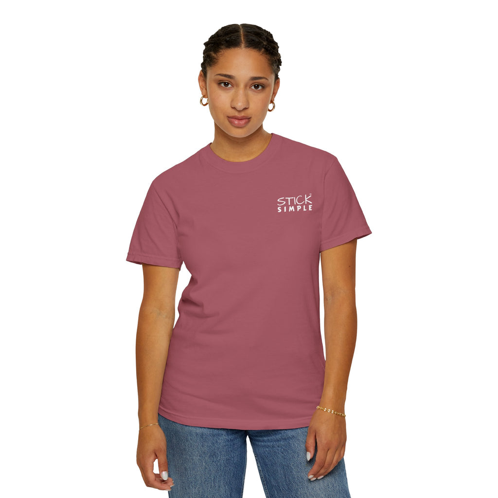 Crimson Heavyweight Cotton Tee | Light the World