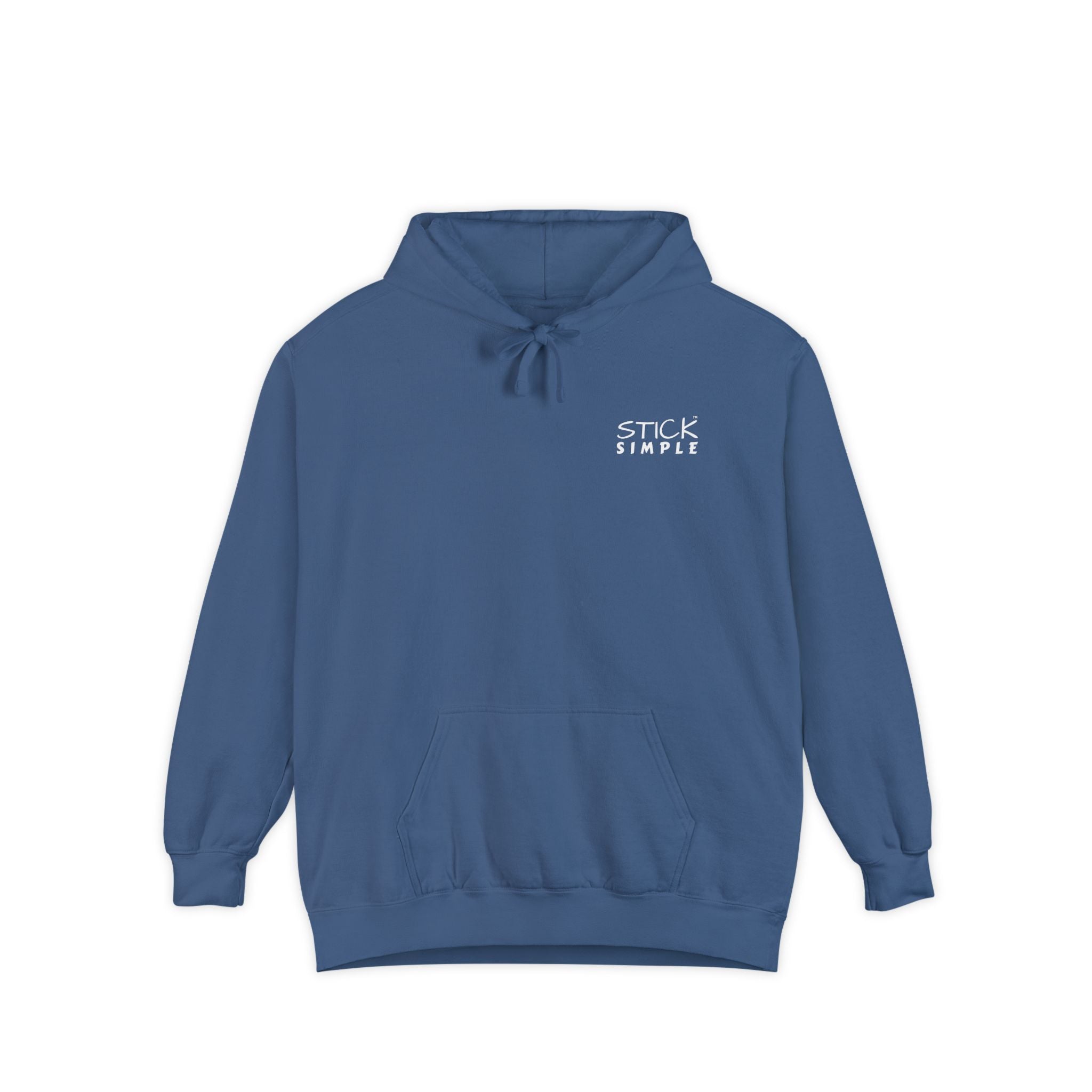 Navy Heavyweight Cotton Hoodie | Be The Light
