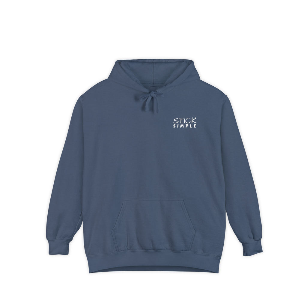 Denim Heavyweight Cotton Hoodie | Be The Light