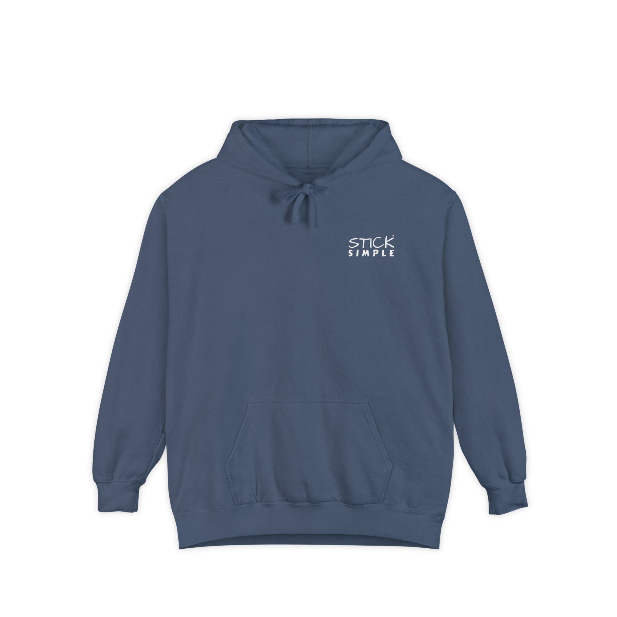 Denim Heavyweight Cotton Hoodie | Light The World