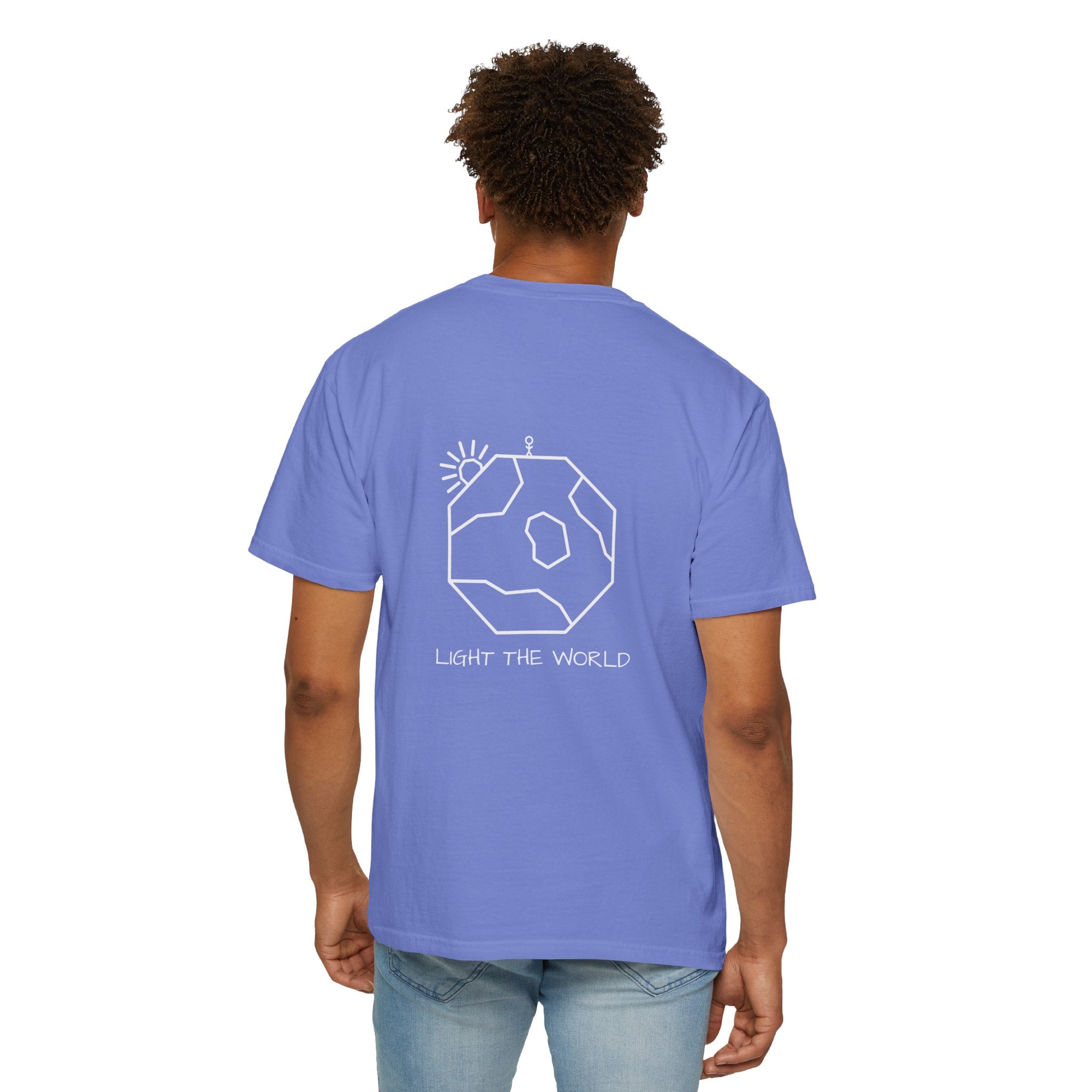FlowBlue Heavyweight Cotton Tee | Light the World