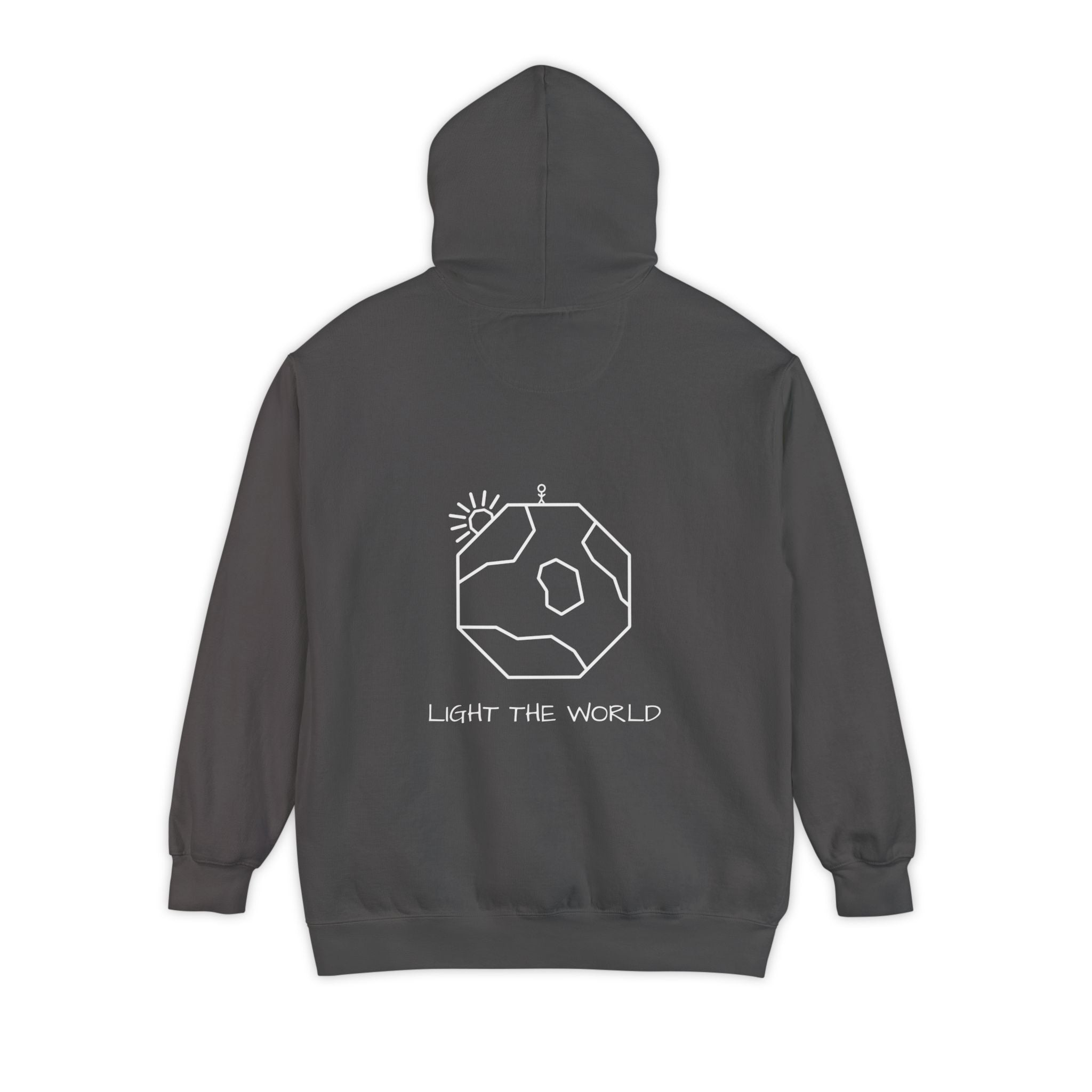 Pepper Heavyweight Cotton Hoodie | Light The World