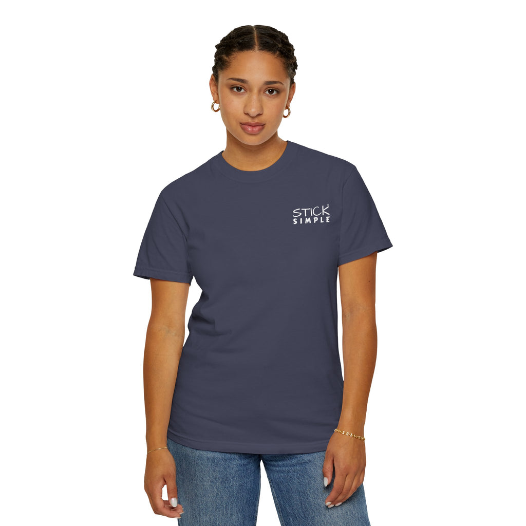 Denim Heavyweight Cotton Tee | Light The World