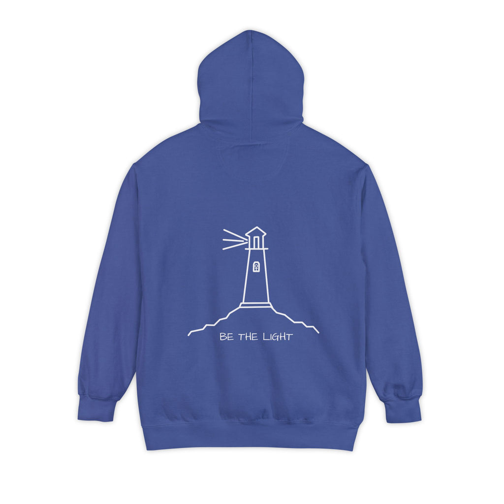 FlowBlue Heavyweight Cotton Hoodie | Be The Light