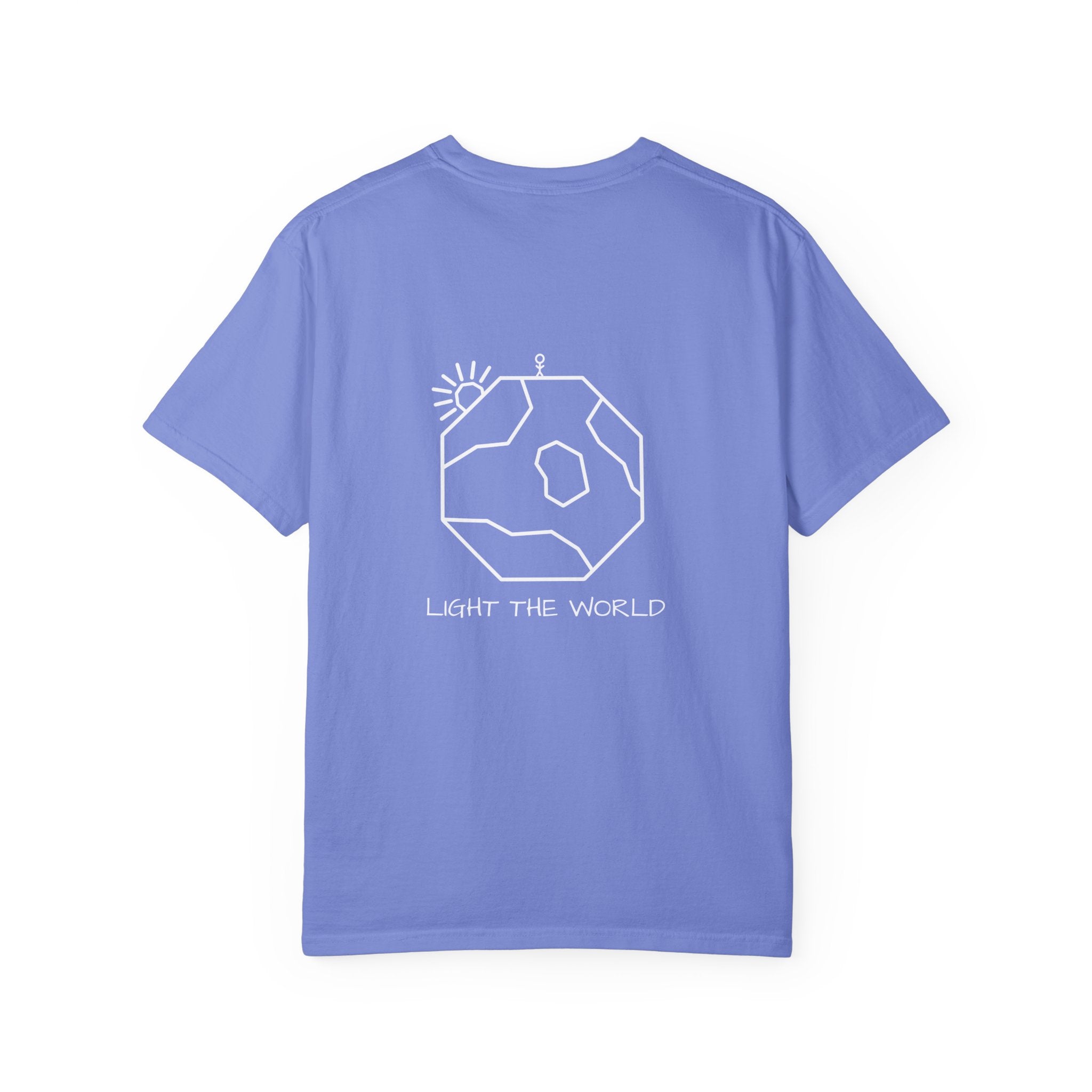 FlowBlue Heavyweight Cotton Tee | Light the World