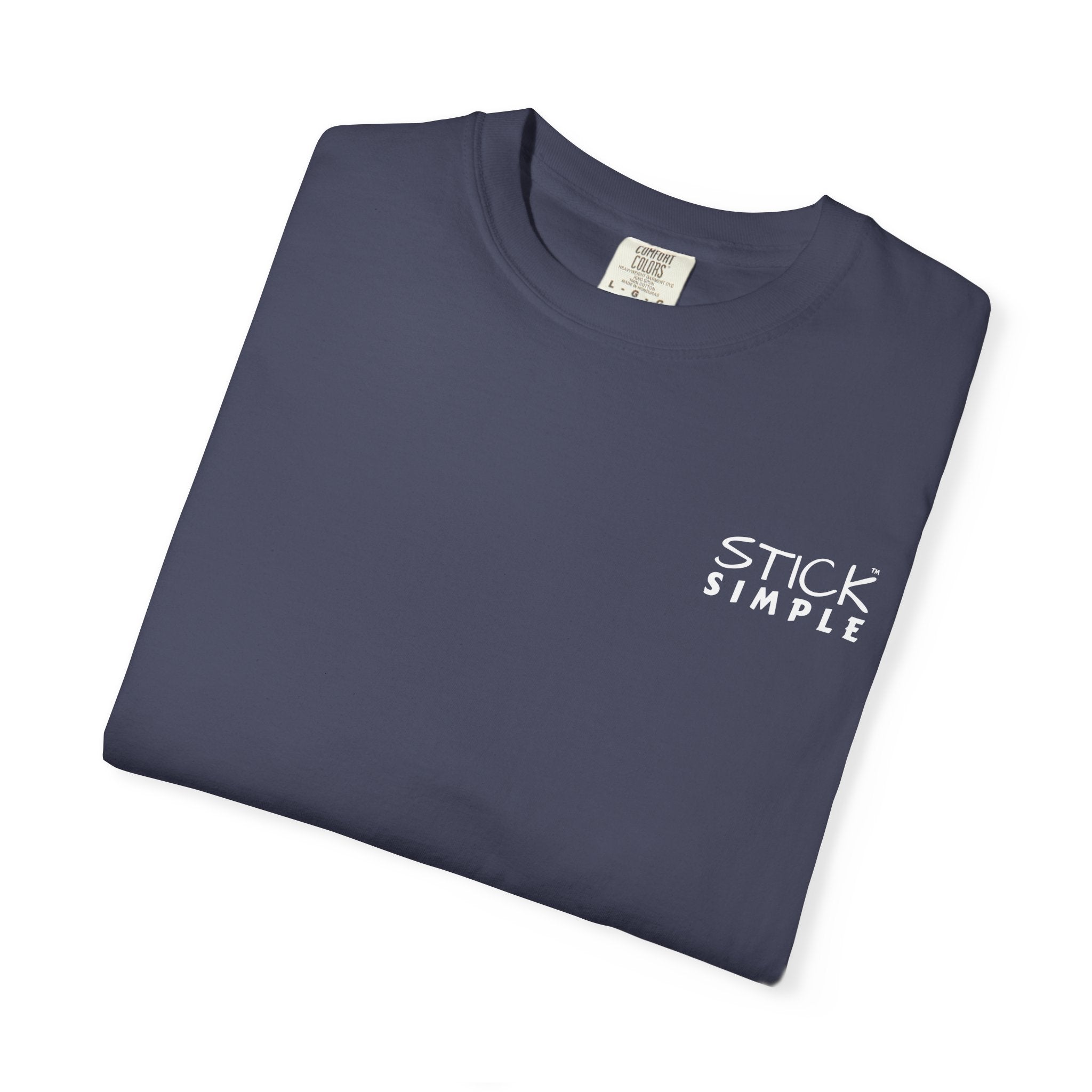 Denim Heavyweight Cotton Tee | Light The World