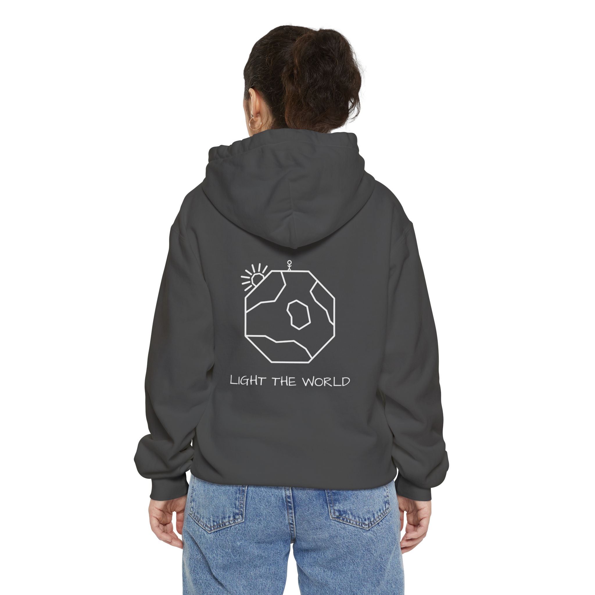 Pepper Heavyweight Cotton Hoodie | Light The World