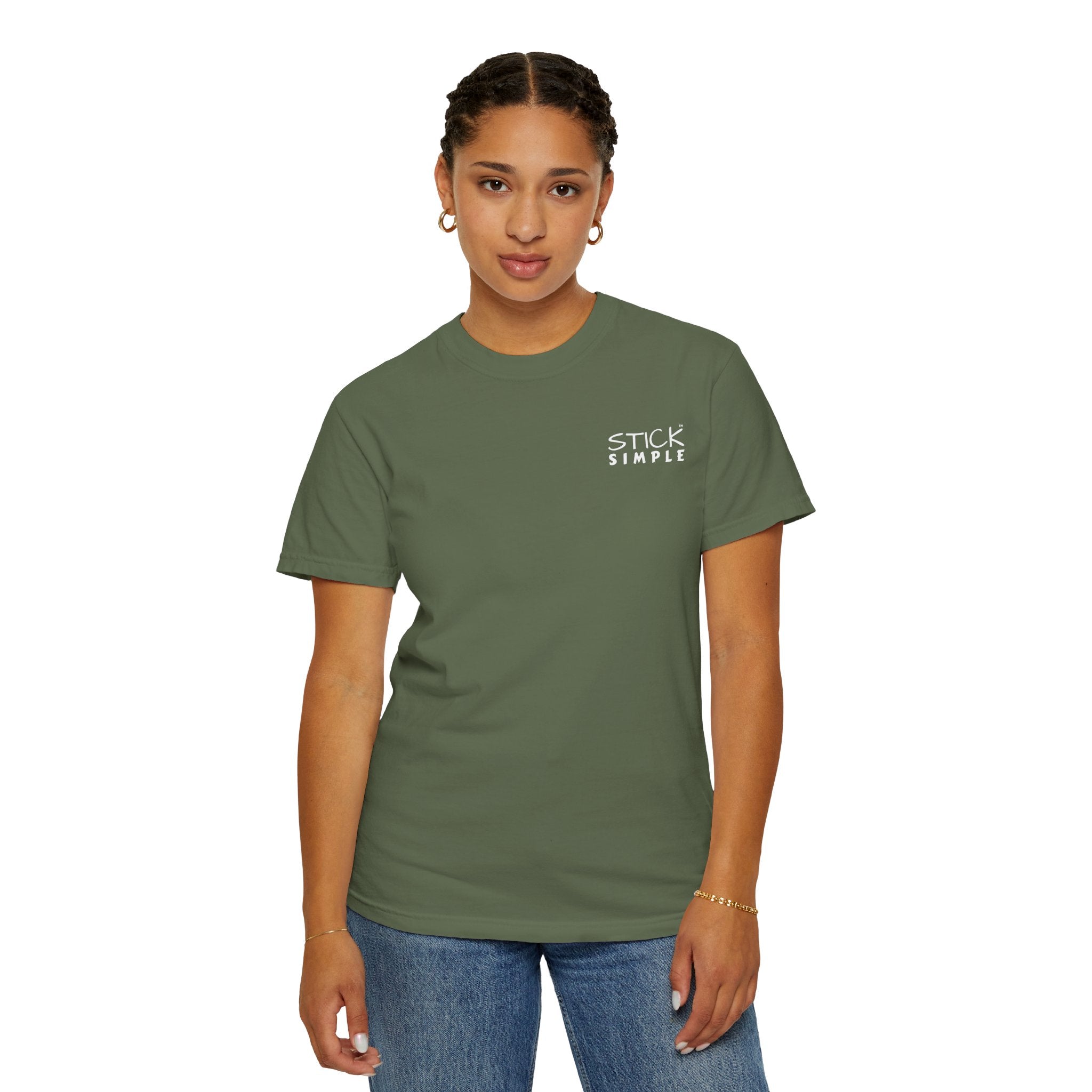Sage Heavyweight Cotton Tee | Be The Light