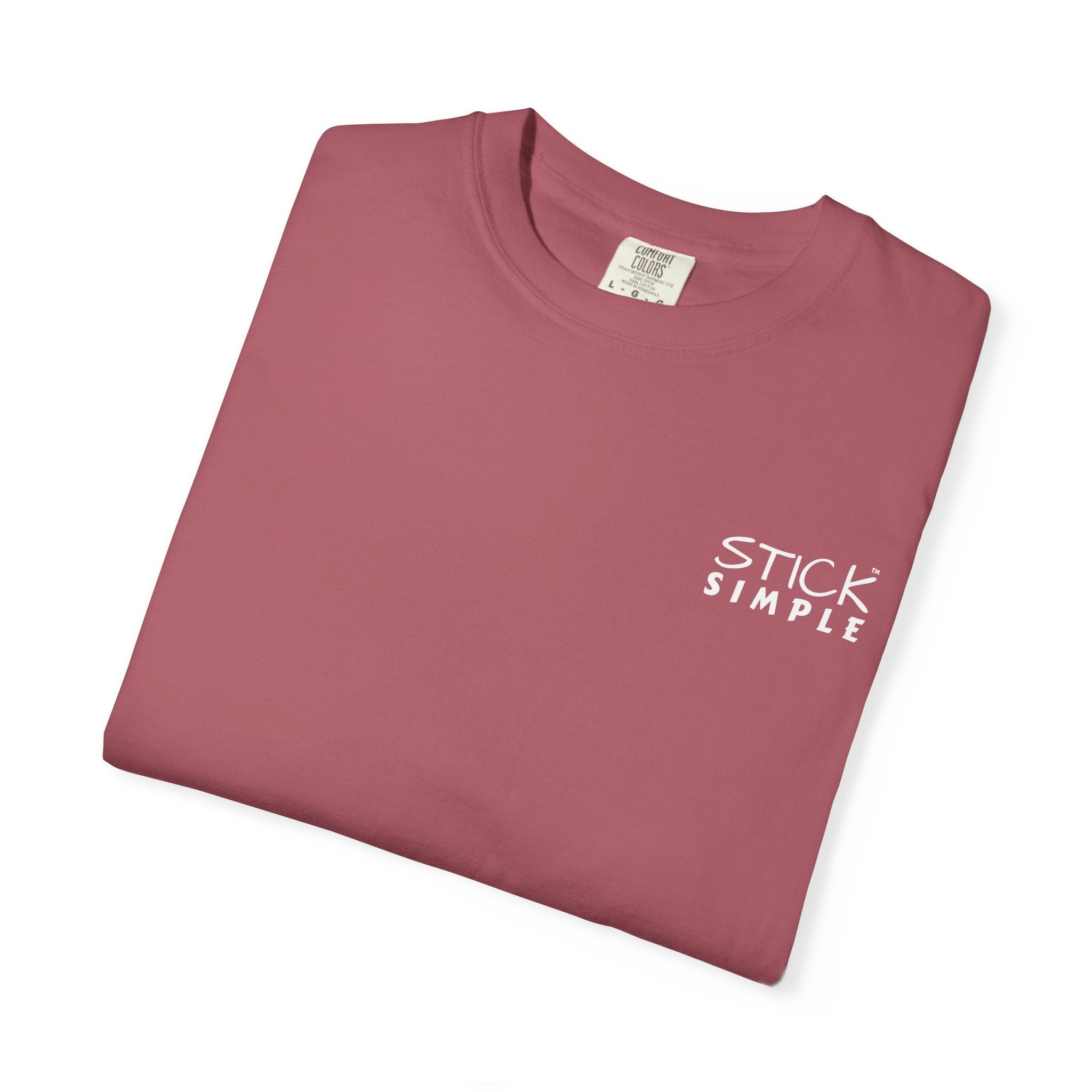 Crimson Heavyweight Cotton Tee | Light the World