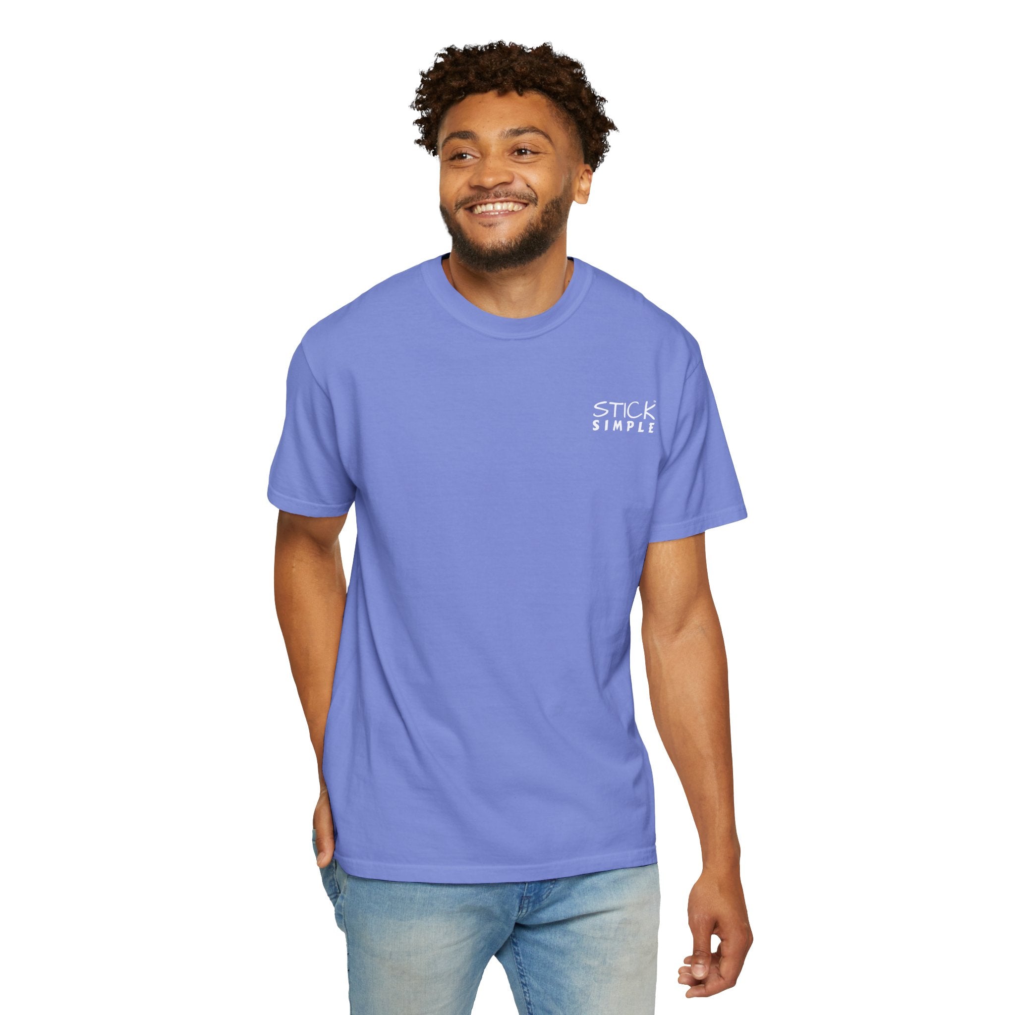 FlowBlue Heavyweight Cotton Tee | Be The Light