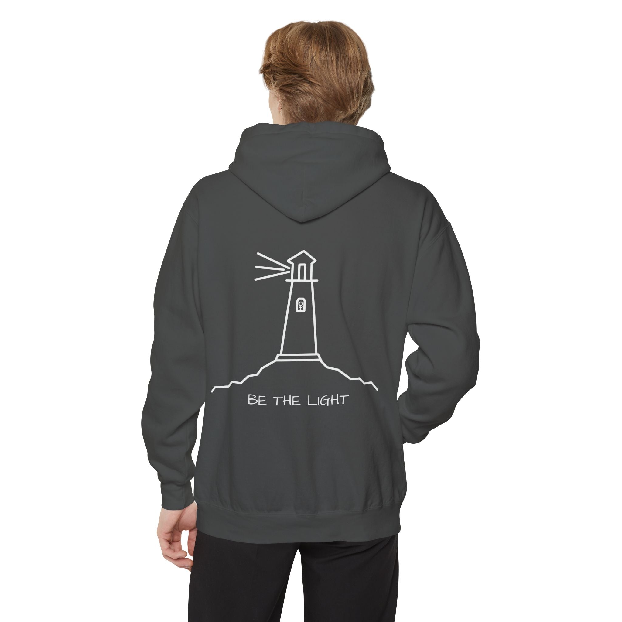 Pepper Heavyweight Cotton Hoodie | Be The Light