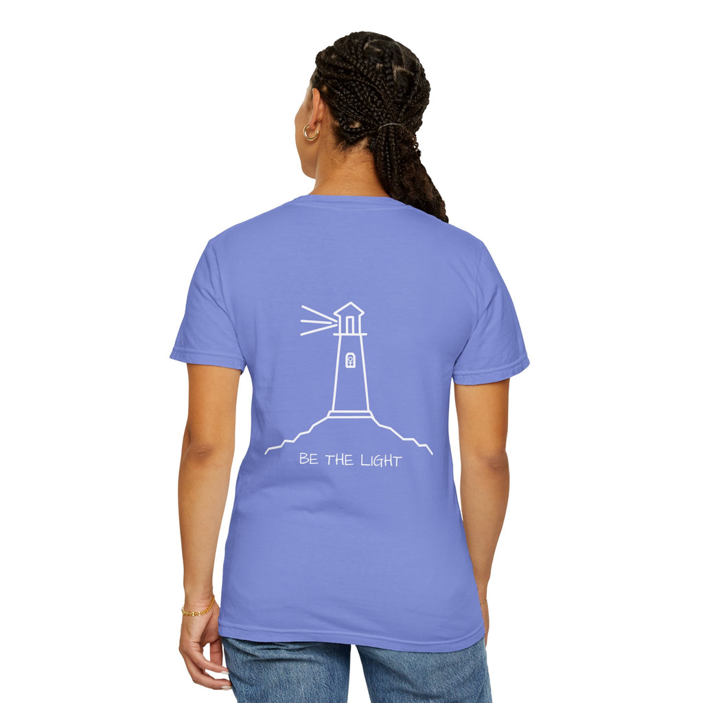 FlowBlue Heavyweight Cotton Tee | Be The Light